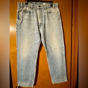 👖 VINTAGE 505's Levi's Men's Light Wash Straight Jeans 👖 36X29